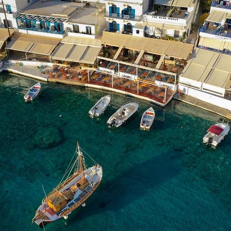 Hotel The Blue House Loutro Exterior foto